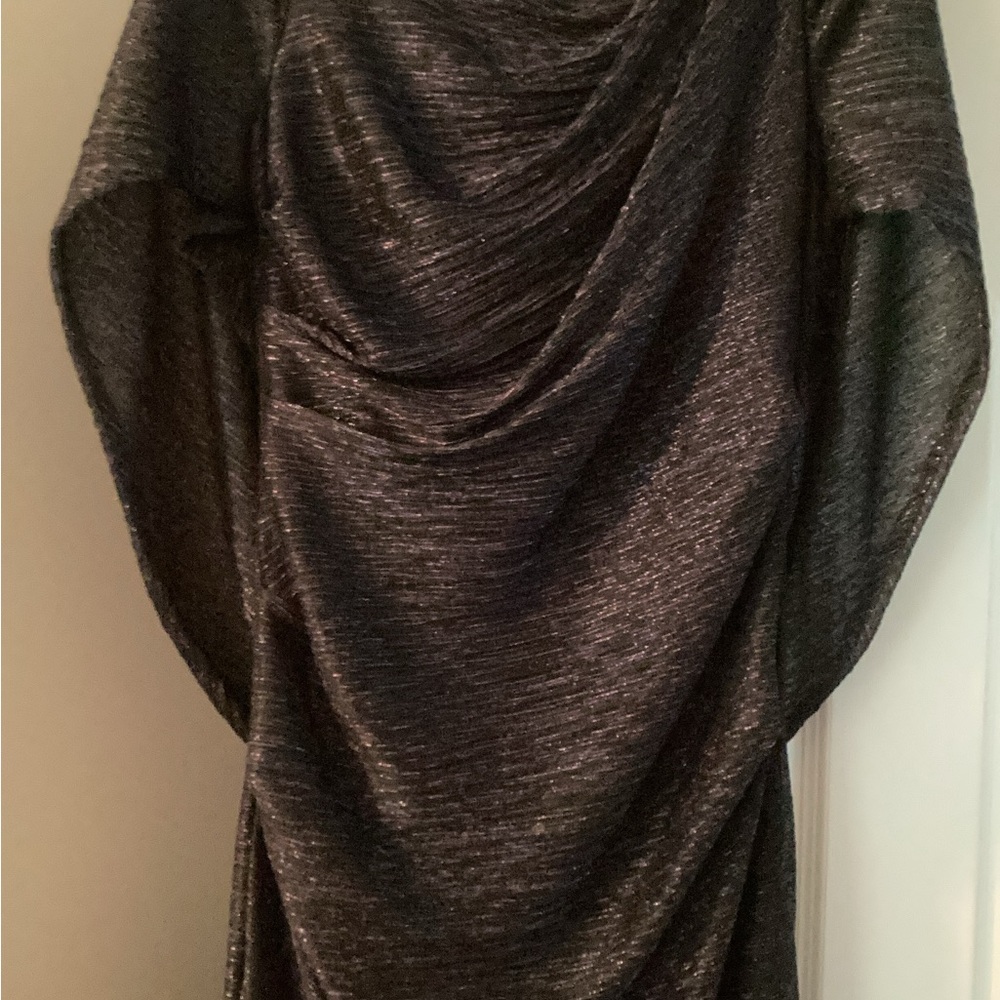 Betsy & Adam Black Maxi Dress